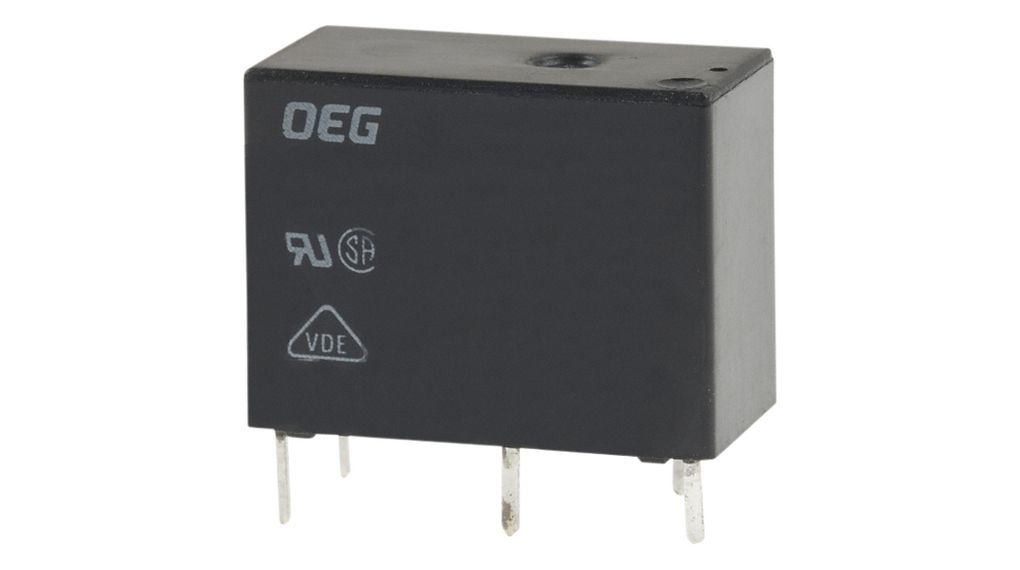 Relais de puissance pour circuits imprimés PCH 1NO 10A DC 5V 125Ohm